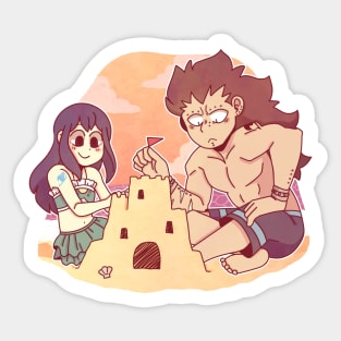 Gajeel and Wendy Sticker